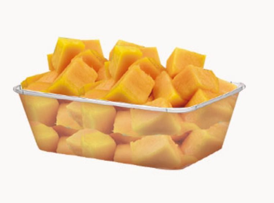 Add chopped mango